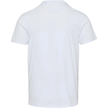 Logotrade firmakingituse foto: Azuriidist lühikeste varrukatega unisex orgaaniline T-särk
