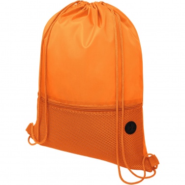 Logotrade liikelahjat kuva: Oriole-reppu kiristysnyörillä, verkkokangasta 5L