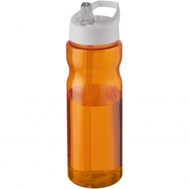 Logotrade liikelahja tuotekuva: H2O Active® Eco Base 650 ml -urheilujuomapullo kaatonokkakannella