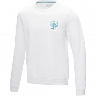 Logotrade mainoslahja tuotekuva: Jasper men’s organic recycled crewneck sweater