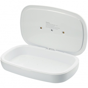 Logotrade liikelahja tuotekuva: Capsule älypuhelimen UV-puhdistaja 5 W:n langattomalla latausalustalla