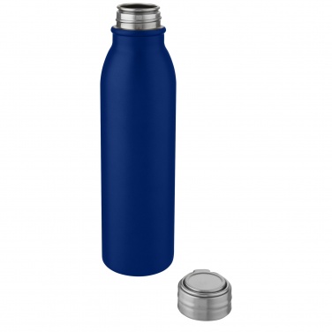 Logo trade liikelahja mainoslahja tuotekuva: Harper 700 ml ruostumaton teräspullo metallisilmukalla