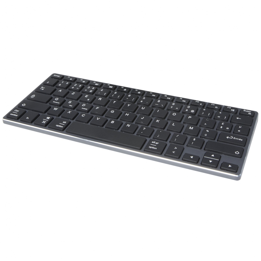 Logotrade liikelahja tuotekuva: Hybrid Bluetooth-tehonäppäimistö – AZERTY