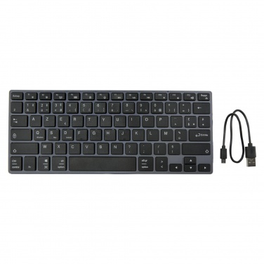 Logo trade mainostuotet tuotekuva: Hybrid Bluetooth-tehonäppäimistö – AZERTY