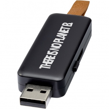 Logo trade liikelahjat tuotekuva: Gleam 8 Gt:n USB-muisti valotehosteella