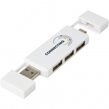 Logo trade liikelahja kuva: Mulan Kaksois USB 2.0 -hubi