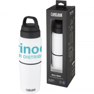 Logotrade liikelahjat mainoslahjat tuotekuva: CamelBak ruostumattomasta teräksestä 500 ml:n pullo ja 350 ml:n kuppi