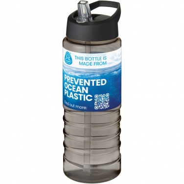 Logotrade liikelahjat mainoslahjat tuotekuva: H2O Active® Eco Treble 750 ml:n juomapullo sporttikorkilla