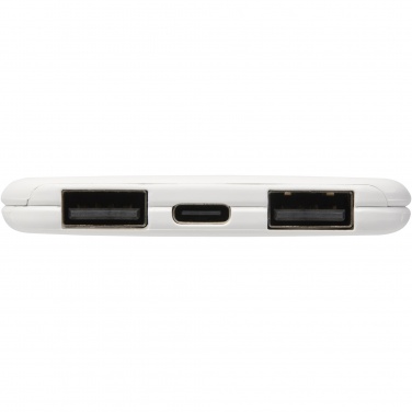 Logotrade liikelahja mainoslahja kuva: Slender dual ohut varavirtalähde, 4 000 mAh
