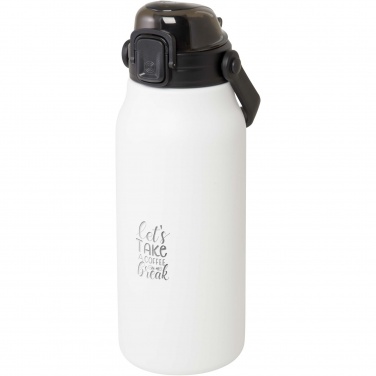 Logo trade mainostuotet tuotekuva: Giganto 1 600 ml:n RCS-sertifioidusta kierrätetystä ruostumattomasta teräksestä valmistettu kuparityhjiöeristetty pullo