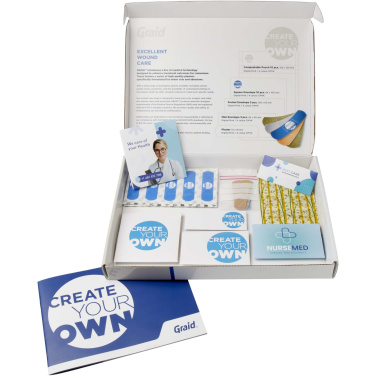 Logo trade liikelahja mainoslahja tuotekuva: Laastarien näytepakkaus