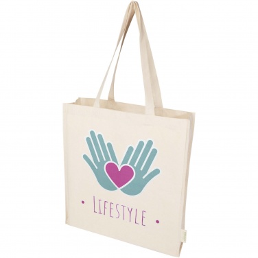 Logo trade mainoslahja kuva: Orissa 180 g/m² organic full gusset tote bag 14L
