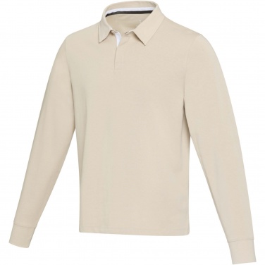 Logotrade mainoslahjat kuva: Clyde unisex organic rugby polo sweatshirt
