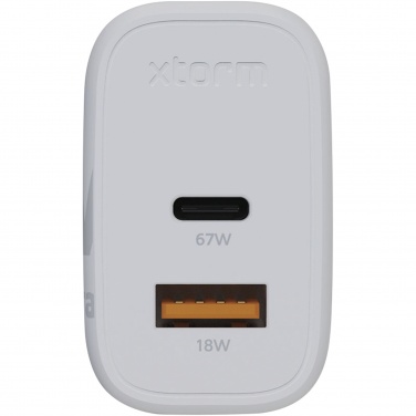 Logotrade mainoslahja tuotekuva: Xtorm XEC067 GaN²Ultra 67 W seinälaturi