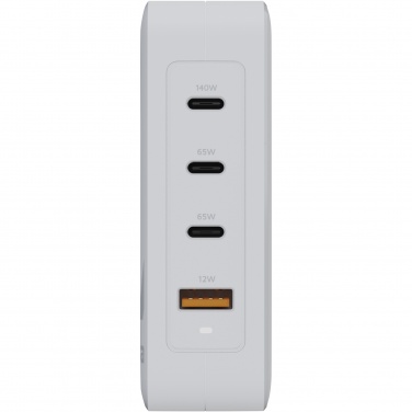 Logo trade liikelahja mainoslahja tuotekuva: Xtorm XVC2140 GaNUltra 140 W matkalaturi 240 W USB-C PD -kaapelilla