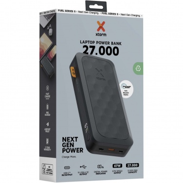 Logo trade mainoslahjat tuotekuva: Xtorm FS5271Fuel Series 27 000 mAh 67 W:n varavirtalähde