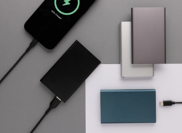 Logotrade liikelahjat mainoslahjat tuotekuva: 4000mAh virtapankki USB-C:llä RCS muovista/alumiinista