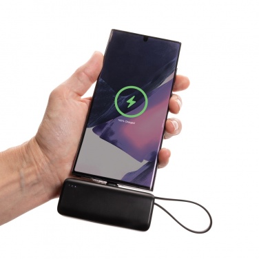 Logo trade liikelahja kuva: Powerlink RCS 3000mAh virtapankki USB-C:llä muovista