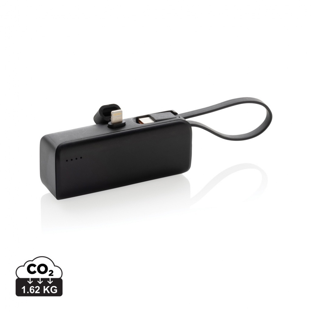 Logo trade liikelahja mainoslahja tuotekuva: Powerlink RCS 3000 mAh virtapankki iOS-liittimellä
