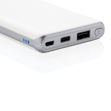 Logo trade liikelahjat mainoslahjat kuva: Huippunopea 10 000 mAh:n varavirtalähde, PD