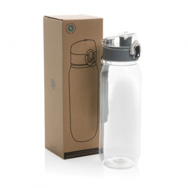 Logotrade mainoslahja ja liikelahja kuva: Yide lukittava vesipullo 800ML RSC RPET:istä