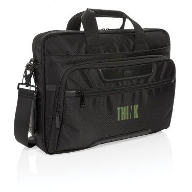 Logotrade liikelahja tuotekuva: Swiss Peak Voyager RFID -tietokonelaukku 15,6"