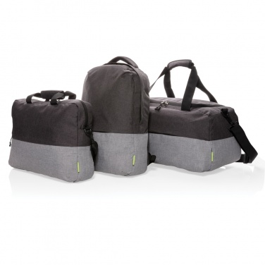 Logotrade liikelahja mainoslahja kuva: PVC-vapaa Duo color RPET 15,6” RFID -laptopreppu