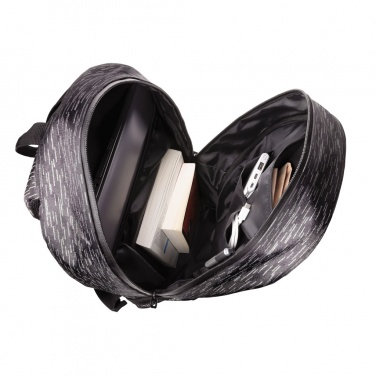 Logo trade mainoslahja kuva: Heijastava RPET reppu AWARE™ jäljitysaineella