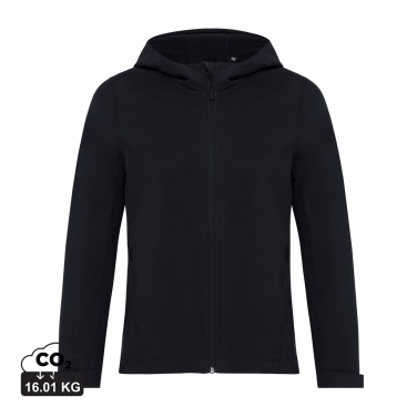 Logotrade liikelahja tuotekuva: Iqoniq Makalu naisten softshell takki R-polyesteristä