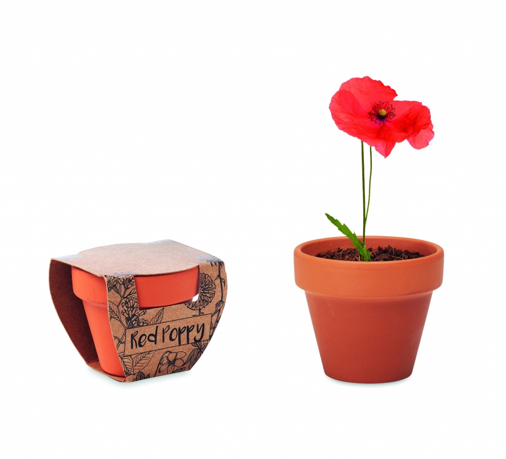 Logo trade mainoslahjat ja liikelahjat kuva: Terracotta ruukku