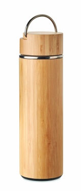 Logotrade liikelahjat kuva: Bambu termospullo 400 ml TAMPERE
