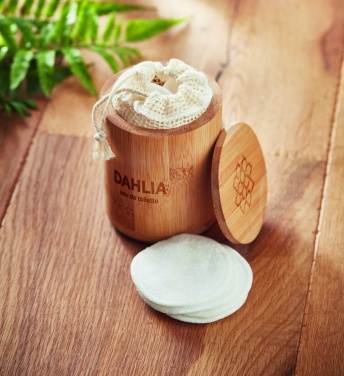 Logotrade mainostuotet kuva: Bambu vanulappu rasia