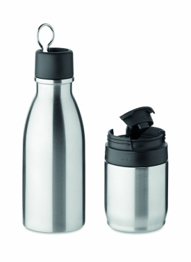 Logo trade liikelahja mainoslahja tuotekuva: 2 in 1 termospullo 500ml