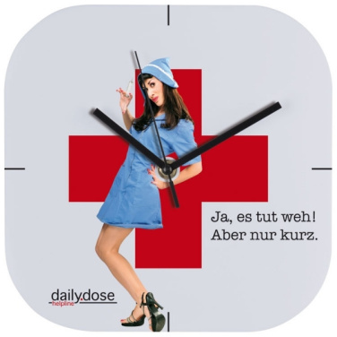 Logo trade mainostuote kuva: Seinäkello, jossa koko kellotaulu BEL AIR