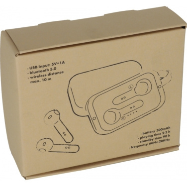 Logotrade mainoslahjat kuva: Bluetooth-kuulokkeet BARCELONA