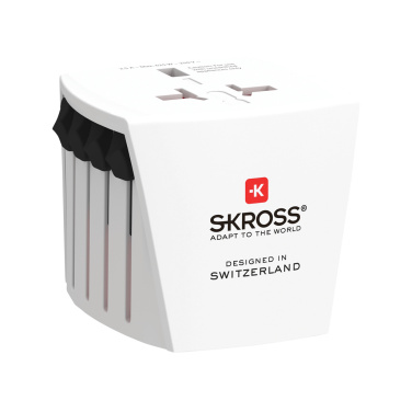 Logo trade mainoslahja kuva: SKROSS World Travel matka-adapteri MUV Micro