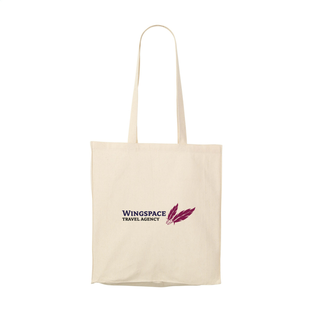 Logo trade mainoslahjat ja liikelahjat kuva: Natural Square Bag (165 g/m²) puuvillakassi