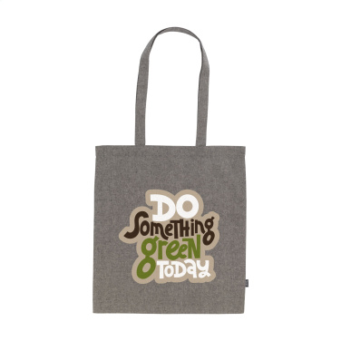 Logotrade liikelahjat kuva: GRS kierrätetty puuvilla Shopper (180 g/m²) pussi