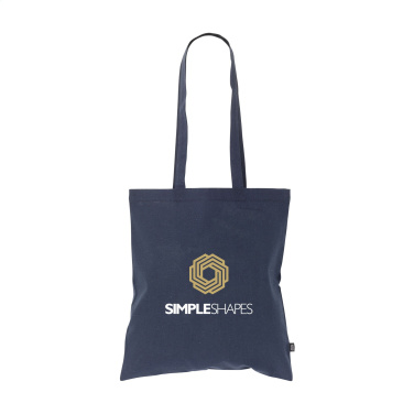 Logotrade mainoslahjat ja liikelahjat tuotekuva: Shoppy Color Bag GRS kierrätettyä puuvillaa (150 g/m²)