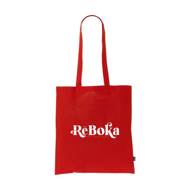 Logo trade liikelahja kuva: Shoppy Color Bag GRS kierrätettyä puuvillaa (150 g/m²)