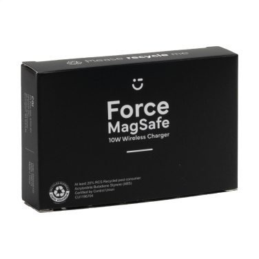 Logo trade mainoslahjat tuotekuva: Force MagSafe 10 W kierrätetty langaton laturi