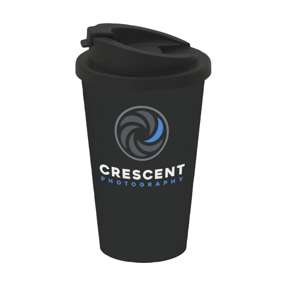 Logo trade liikelahjat tuotekuva: Coffee Mug Premium Deluxe 350 ml kahvikuppi