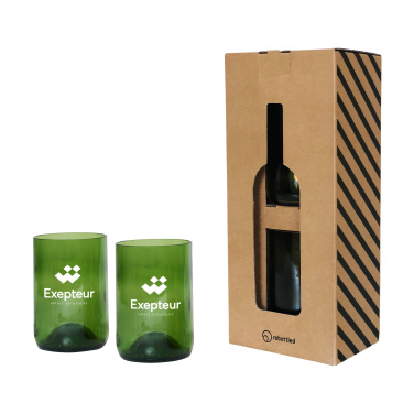 Logotrade mainostuote tuotekuva: Rebottled® Tumbler 2-pack juomalasi