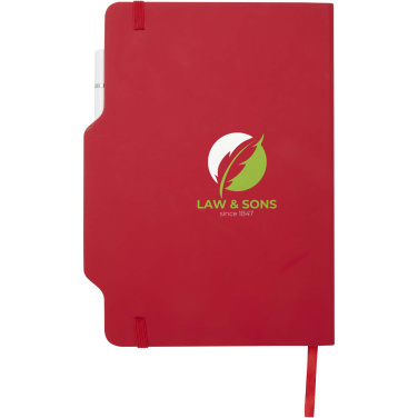 Logotrade mainoslahjat ja liikelahjat tuotekuva: Nexus kovakantinen A5-muistivihko kuulakärki- ja lyijykynällä