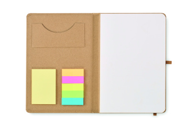 Logotrade mainoslahja ja liikelahja kuva: A5 muistikirja kierrätyspaperis