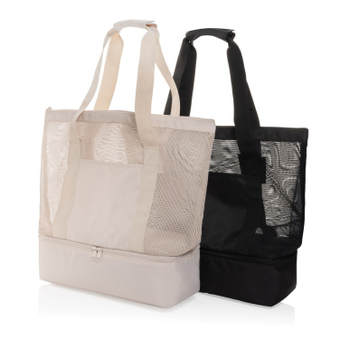 Logo trade liikelahjat mainoslahjat kuva: Iqlo Aware™ RPET 2-in-1 tote kylmälaukku