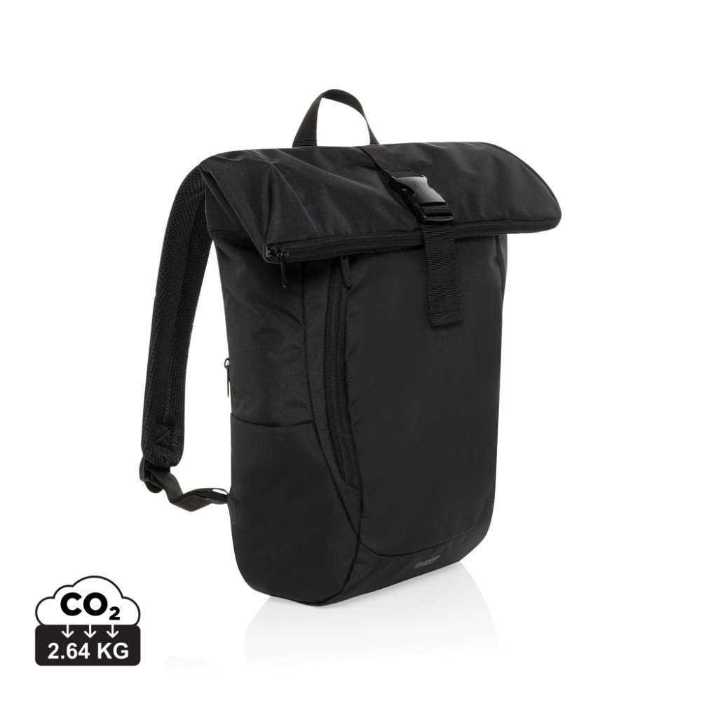 Logo trade liikelahjat mainoslahjat kuva: Swiss Peak Aware™ RPET Leonard 15.6" kannettava reppu