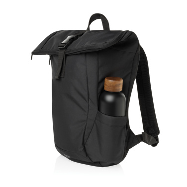 Logotrade mainoslahja tuotekuva: Swiss Peak Aware™ RPET Leonard 15.6" kannettava reppu