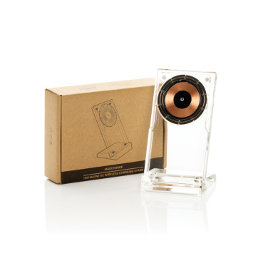 Logo trade liikelahjat mainoslahjat kuva: Magcharge 15W magneettinen langaton latausteline