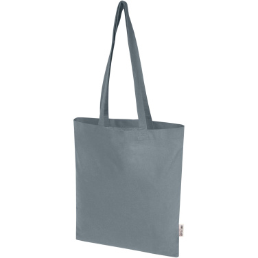 Logotrade mainostuote tuotekuva: Madras Blend 140 g/m²:n GRS-kierrätetystä puuvillasta valmistettu 7 l:n kassi